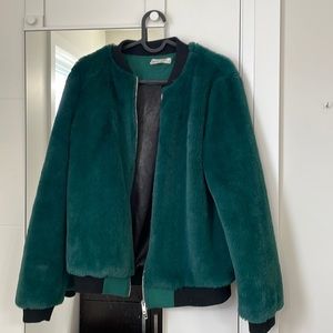 Faux fur Bomber